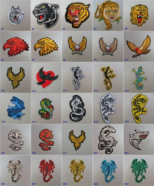 Patch Brodé Yin Yang Chat - À Coudre Ou à Repasser, Diamètre 8 Cm - Pour Vêtements, Sacs, Customisation - 6