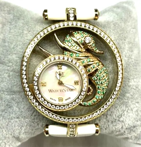 Ladies Watch Star DivaStar Seahorse Swiss Made Diamond & Zirconia Limited Watch