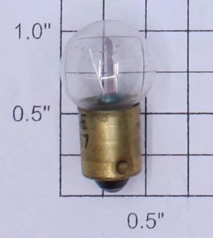 Lionel 257 14 Volt Bayonet Base Clear Blinking Large Globe Light Bulbs (1)