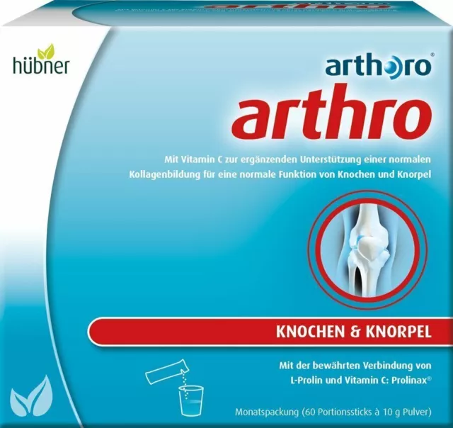 Hübner Arthoro arthro, 600g (60 Sticks á 10g)