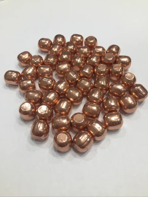 50x 1/2” Half Inch Pure Copper Spheres Balls Beads