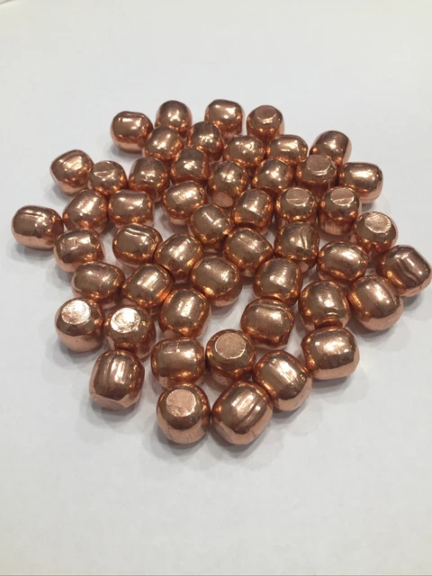 50x 1/2” Half Inch Pure Copper Spheres Balls Beads
