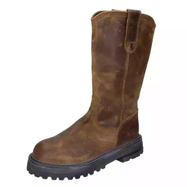 Chaussures Femme MOMA 37 Ue Bottes Brun Cuir en Daim BD925-37