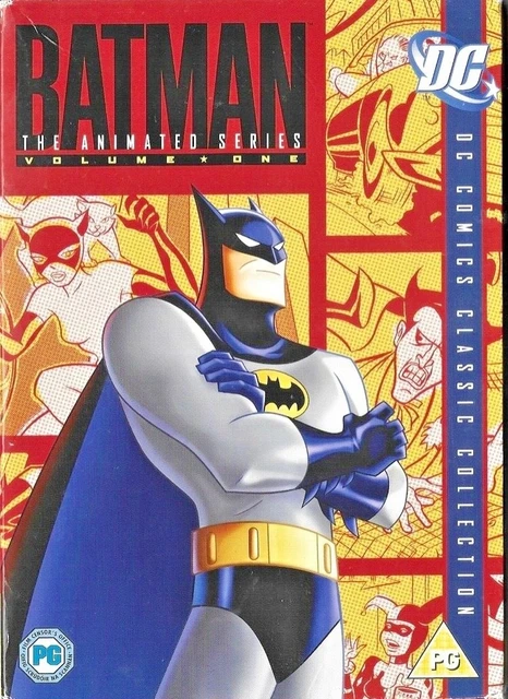 BATMAN THE ANIMATED SERIES Season 1 DVD rare UK Region 2 OOP DC Comics Marvel