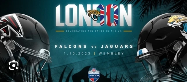 NFL London Jaguars vs. Falcons 1-4 biglietti