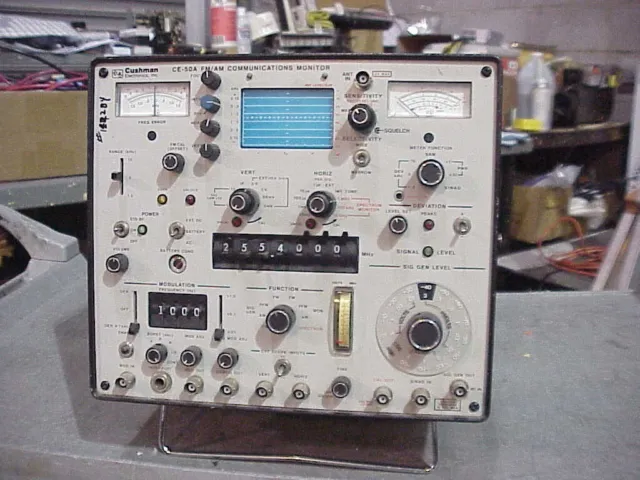 cushman communications monitor CE-50A/A1/TG FM/AM