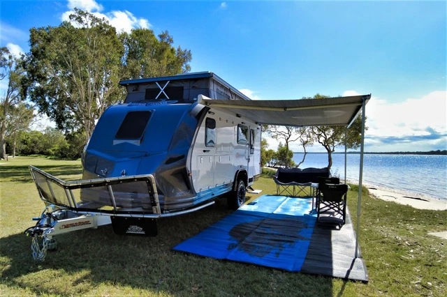 Full Off Road Hybrid 16 Ft Pop Top Caravan Wild Boar Camper Trailers & Caravans