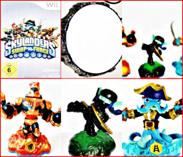 Wii  Skylanders Swap Force  Starter Set + Extrafigur-In Deutsch+ Multilingual