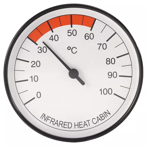 Thermometer für Wärmekabine, Infrarotkabine, 100 mm