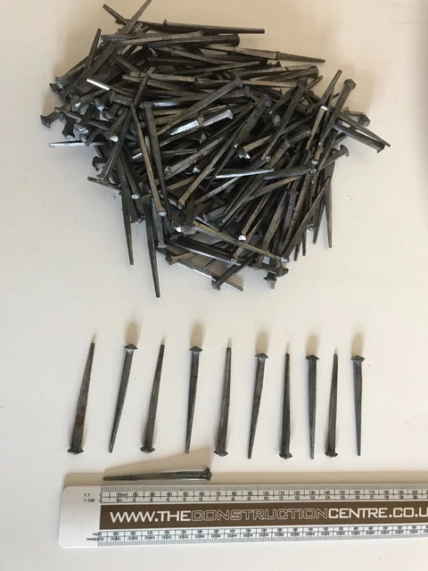 Hand Forged Nails 65mm for ledged & braced doors. 1kg pack Approximately 190No