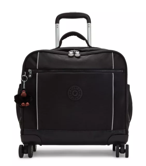 kipling BTS Storia Wheeled Bag Trolley Schulranzen True Black schwarz