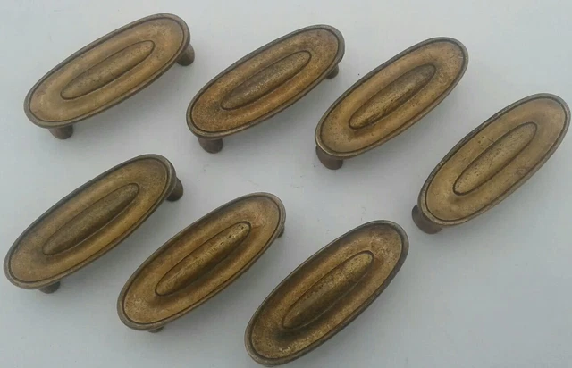 Antique Handles Drawer Pulls Door Dresser Handles Furniture Hardware Lot of 7