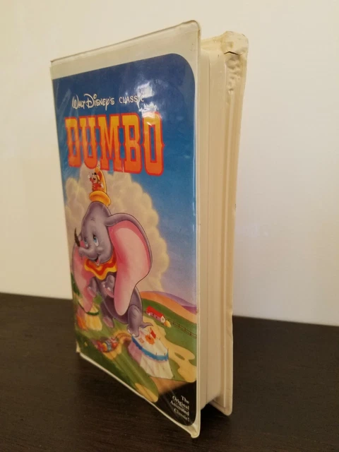 WALT DISNEY'S CLASSIC Dumbo VHS 1991 BLACK DIAMOND RARE!! Clamshell