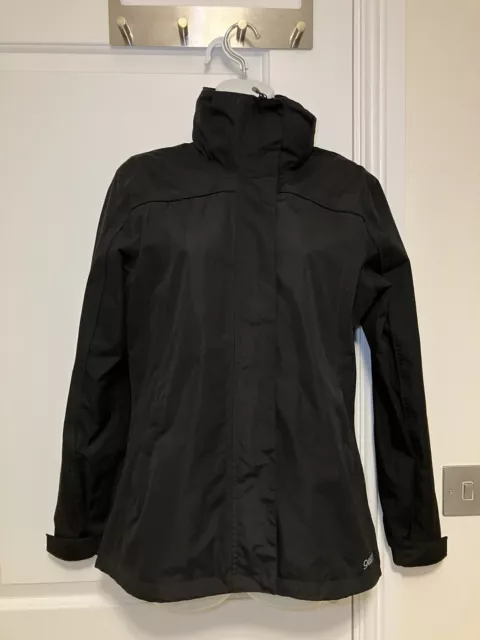 LADIES STORMLITE 5000 Black Hooded Wind Proof Water Proof Jacket