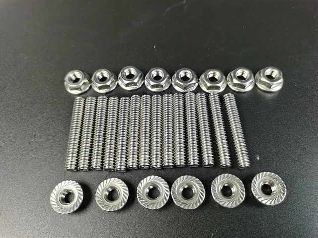For Ford 351C 351M 400M Valve Cover Stud Set Bolts Stainless Steel Boss 302 351