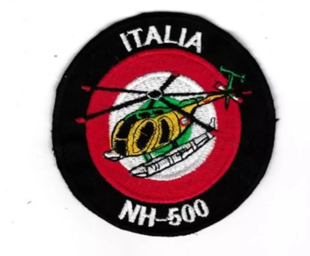 [Patch] ITALIA NH-500 diametro 8 cm toppa ricamata ricamo REPLICA - 189