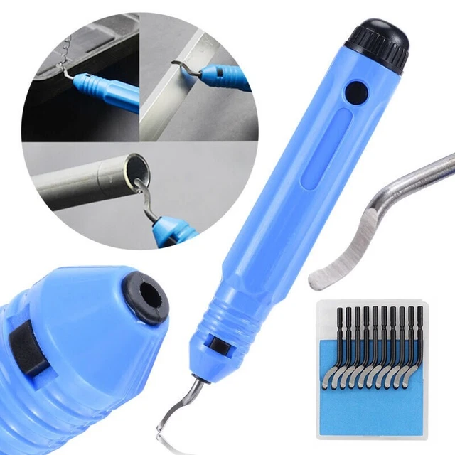 Lot De 4 Outils D'ébavurage Avec Poignée NB1000 Et Fraises HSS M2 - Pour Chanfreiner Métal, Plastique, Bois - Angles 90°