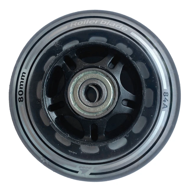 Roues De Rechange Neuves Pour Rollerblades Kryptonics 908 – Modèle Noir – Pack Complet