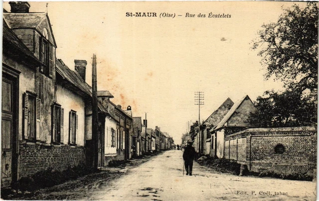 CPA AK St-MAUR Rue des Ecatelets (424243)