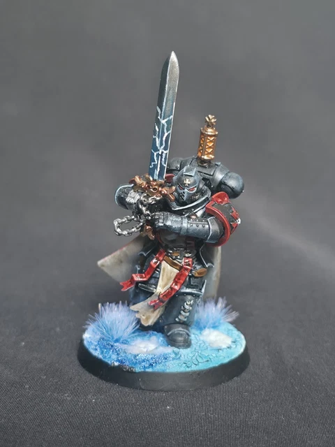 WARHAMMER 40K SPACE Marine Black Templar Primaris Crusader Squad (Fully ...