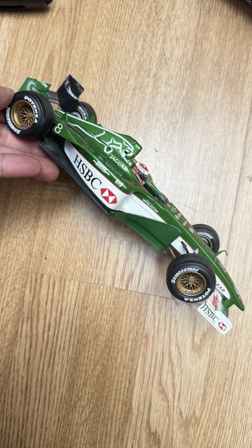 F1 Jaguar 2000 Hot Wheels – Johnny Herbert, échelle 1:18, Miniature Occasion