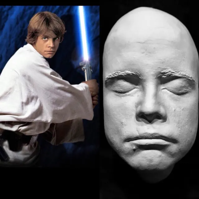 Mark Hamill Life Mask LUKE SKYWALKER STAR WARS TRILOGY THE LAST JEDI !!!