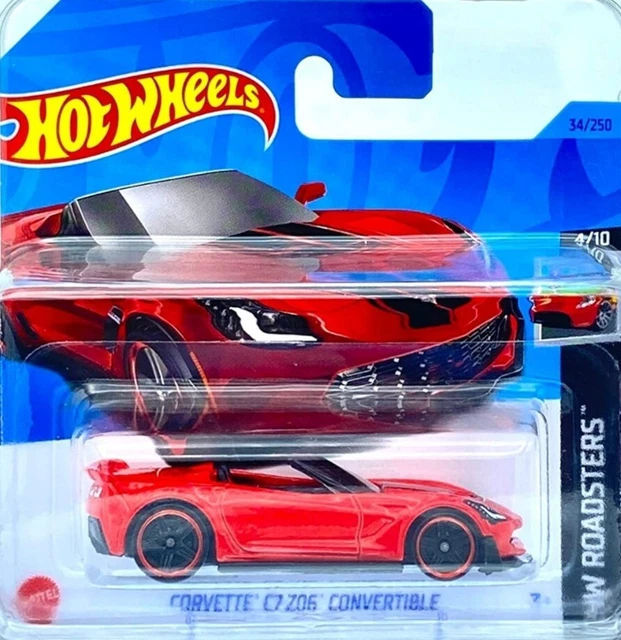 HOT WHEELS 2023 Corvette C7 Z06 Convertible Free Boxed Shipping £7 99