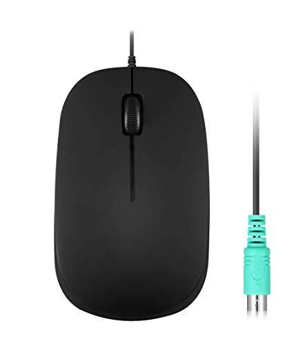 Perixx PERIMICE-201P B Souris Optique Filaire PS2 - Port PS2 - 3 Bouton - DPI...