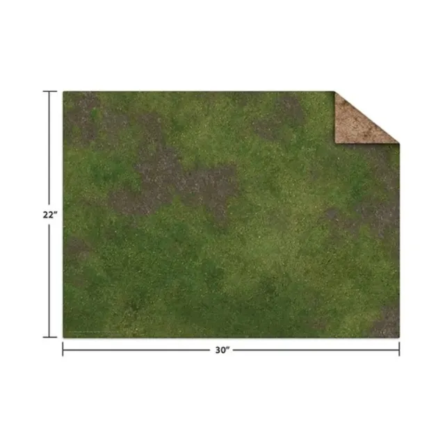 Monster Fi Miniatures - A  Adventure Mat - Broken Grassland/Desert Scrubla New