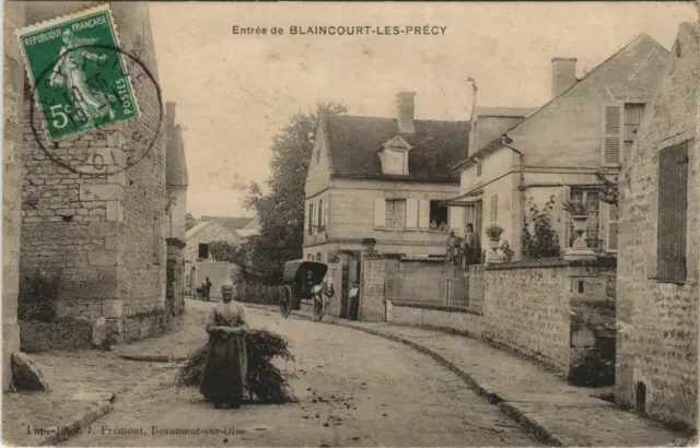 CPA BLAINCOURT-les-PRECY Entree de Blaincourt-les-Precy (1207591)