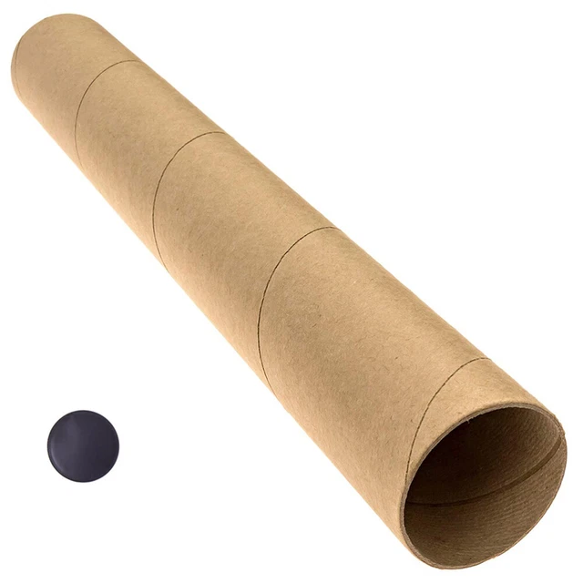 18pz Tubi Spedizione con Cappucci Tubi Spedizione per Protezione Arte