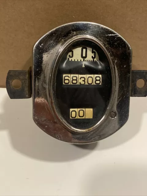 Original 1928 1929 1930 Model A Ford Oval Speedometer Speedo Stewart Warner Auto Original 1928 1929 1930 Model A Ford Oval Speedometer Speedo Stewart Warner Auto