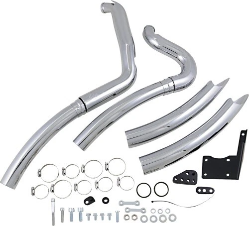 Vance &amp; Hines 26042 Big Radius 2-Into-2 Exhaust System - Chrome Stainless