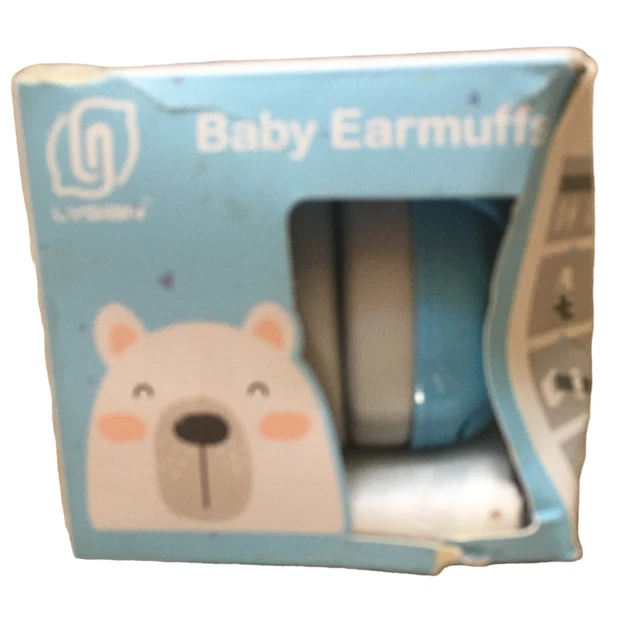 Lysian New Baby Earmuffs Noise Blocking Infants & Kids Blue Carrying Case