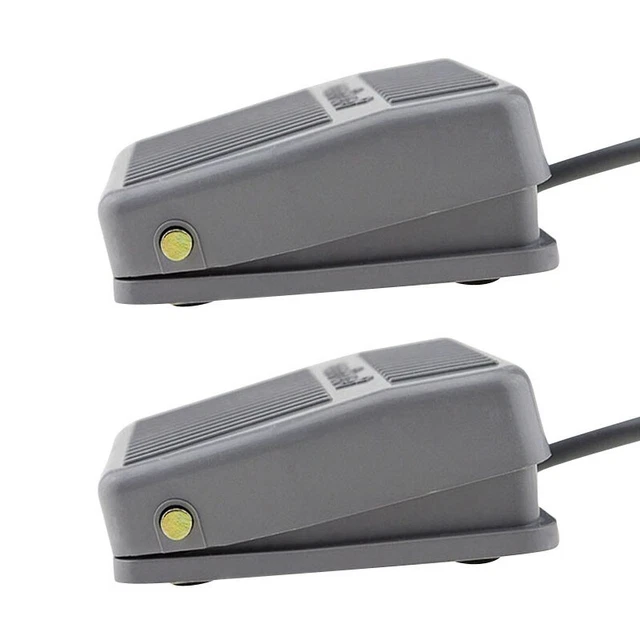 2x 250V foot switch foot currently control switch electric pedal SPDT size P3A8