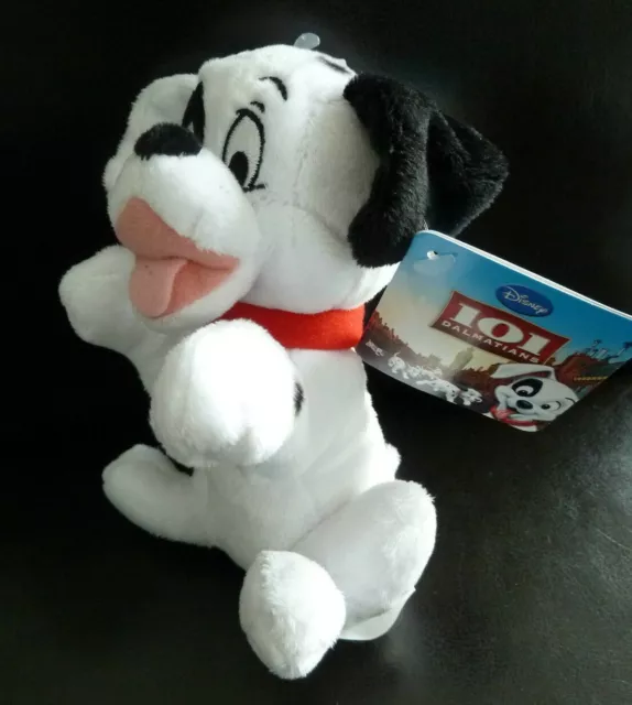 N1. DOUDOU PELUCHE CHIEN 101 dalmatiens DISNEY NICOTOY 17cm NEUF AVEC ETIQUETTE