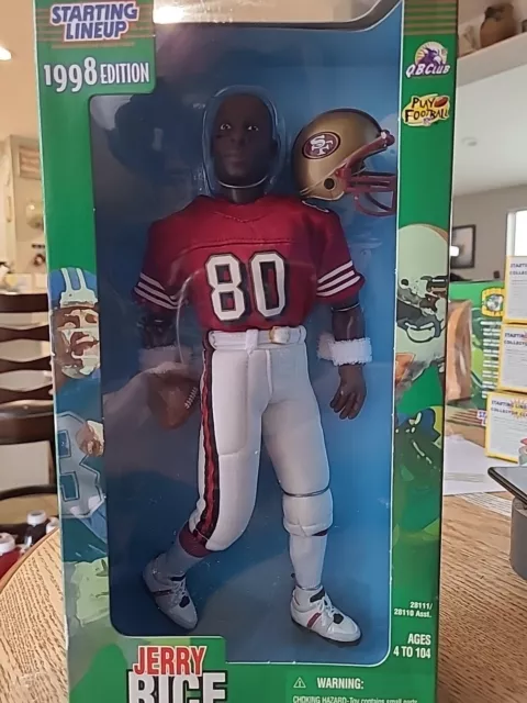 1998 Kenner Starting Lineup Jerry Rice San Francisco 49ERS