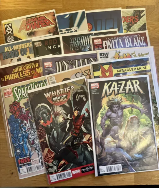 comic book bundle job lot