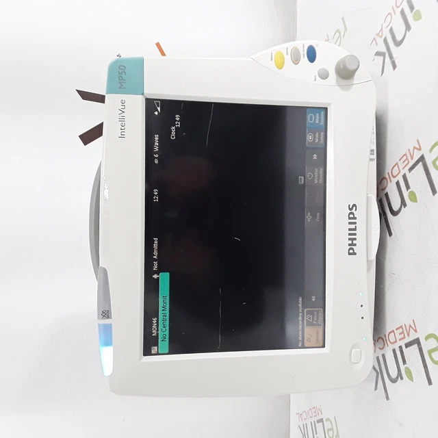 Philips Healthcare IntelliVue MP50 - M8004A Patient Monitor