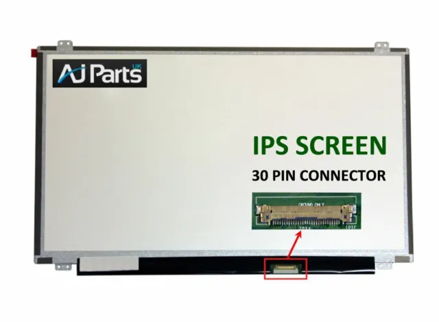 Replacement For  LP156WFB(SP)(D1)  15.6” LED FHD IPS Display Screen 30 Pins eDP