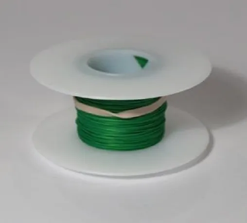 24 AWG Kynar Wire Wrap UL1422 Solid Wiremod type 50 foot spools GREEN NEW!