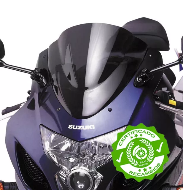 ✅ CÚPULA DOBLE BURBUJA ▷ SUZUKI GSXR600 GSXR750 2004 2005 🏍️ negra cupula