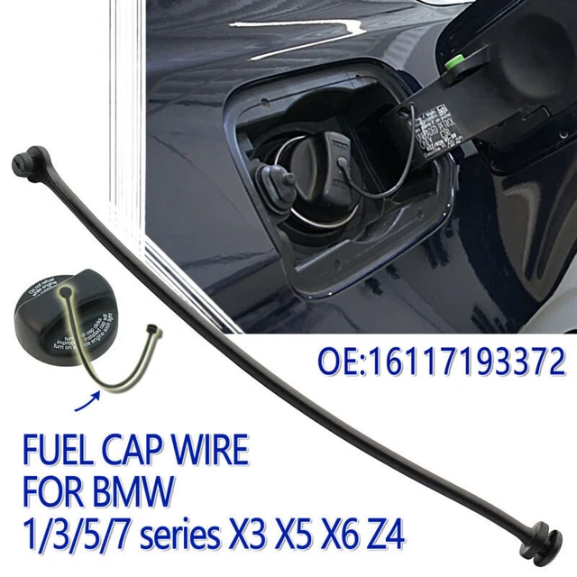 Fuel Gas Tank Cap Tether Wire For BMW E81 E87 E88 E89 E71 E46 E90 E91 X3 X5 X6