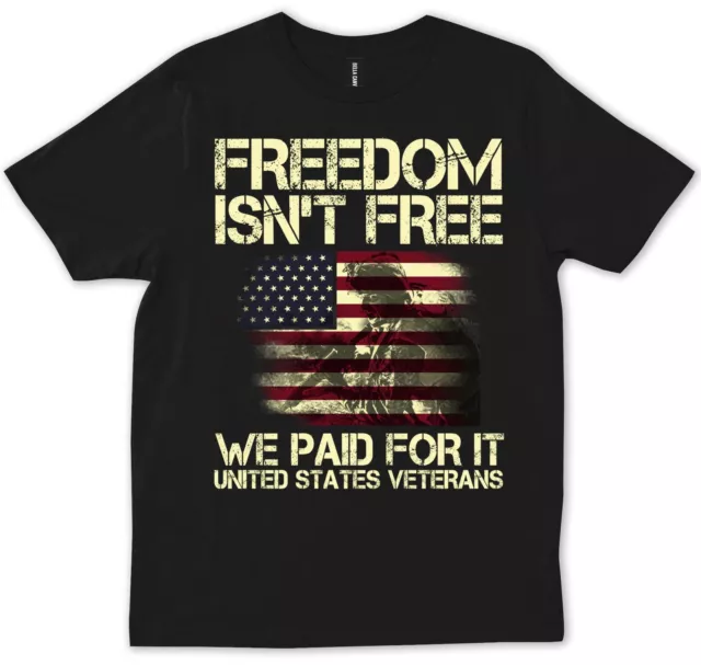 Veteran US Military Patriotic Tee Veterans Day Independence Gift Shirt T-shirt