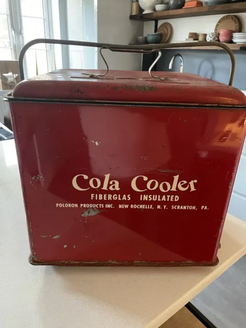 vintage  cola cooler