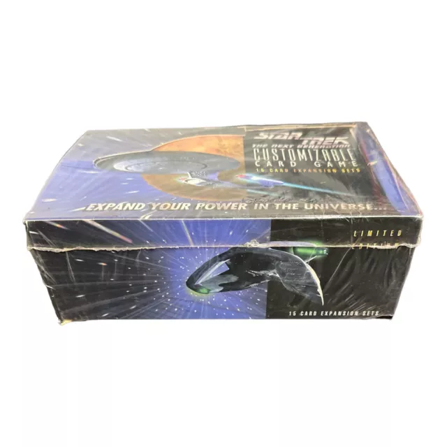 Decipher Star Trek Next Generation CCG Limited Edition Booster Box Sealed 1994