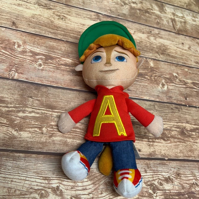 2016 Fisher Price Alvin Chipmunk Plush 9” Soft Stuffed Animal