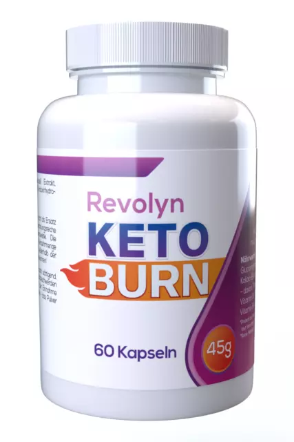 Revolyn Keto Burn - 60 capsule - nuovo & IMBALLO ORIGINALE - spedizione flash