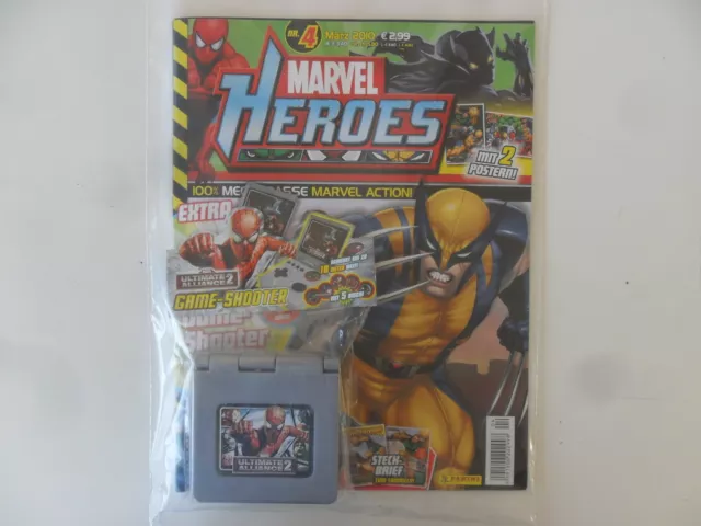 Marvel - Panini Comics - Marvel Heroes Nr. 4 - mit OVP Game-Shooter Z. sehr gut