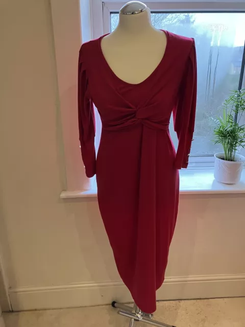 Maternity dress red next 10